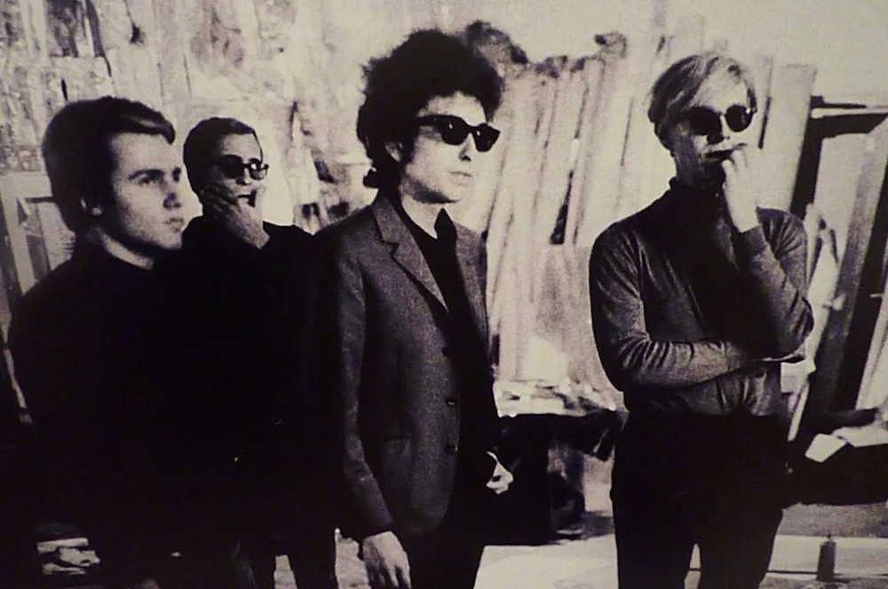 Bob Dylan meets Andy Warhol - Blonde on Blonde is alleged to have been inspired by Edie, Andy and the factory.